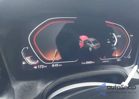 2022 BMW 330I z USA, uszkodzony, nr VIN 3MW5R1J05N8C46584